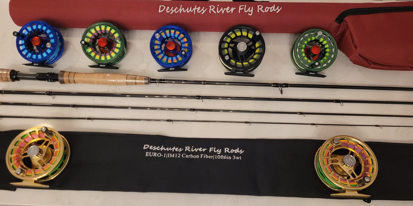 10ft 6in 3wt Euro Rod Combo