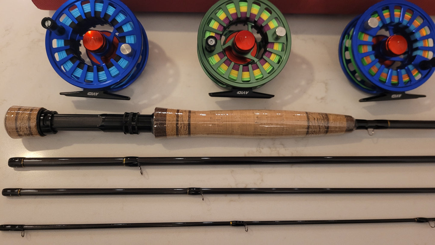 10ft 6in 3wt Euro Rod Combo