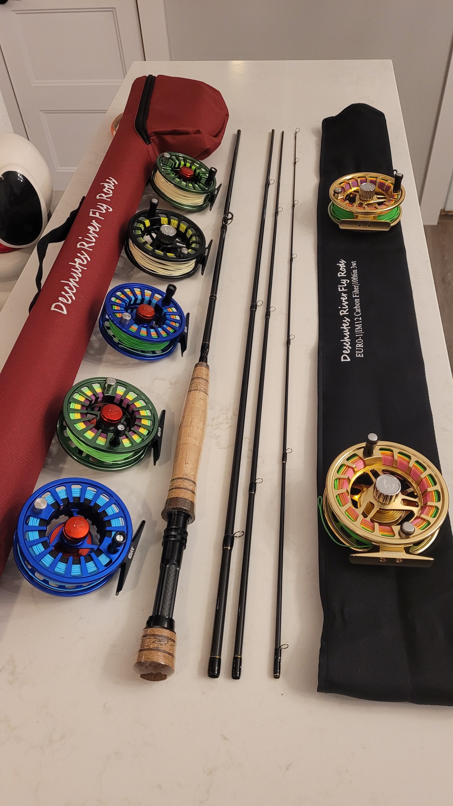 10ft 6in 3wt Euro Rod Combo