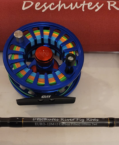 10ft 6in 3wt Euro Rod Combo