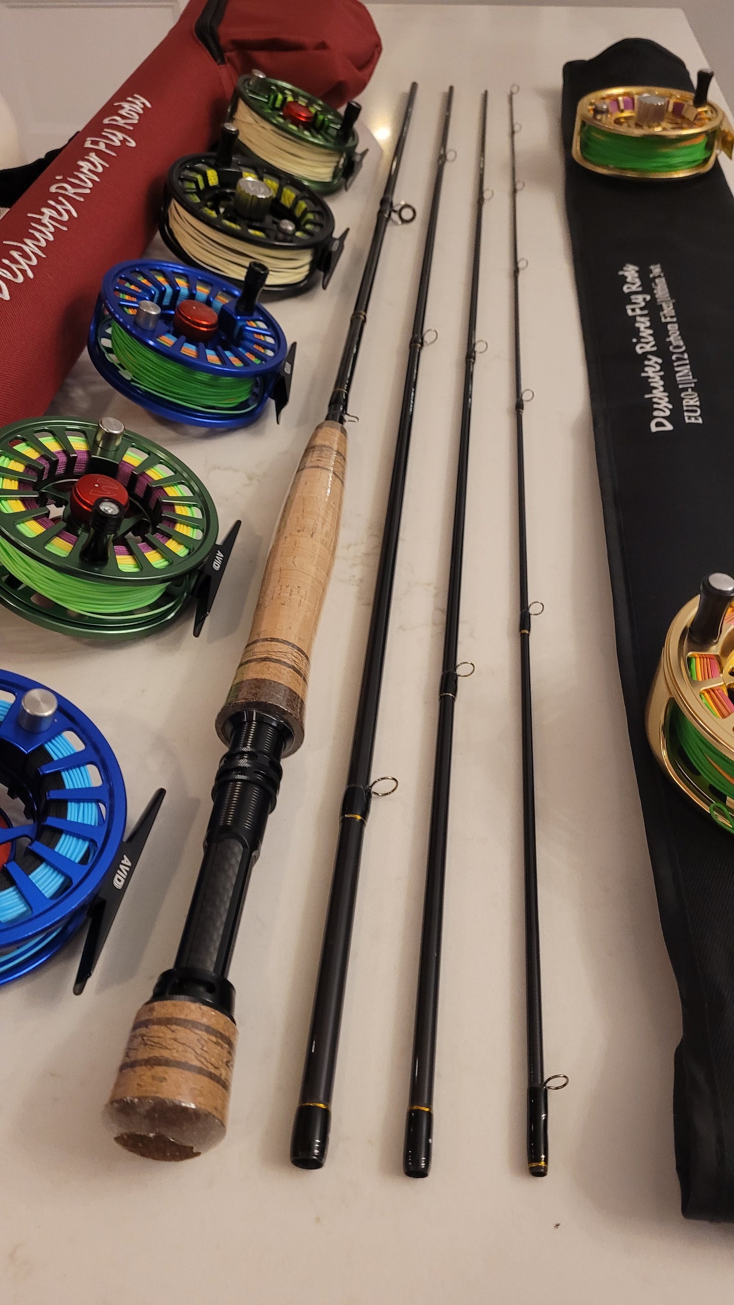 Euro Fly Rod Combo with Reel Included